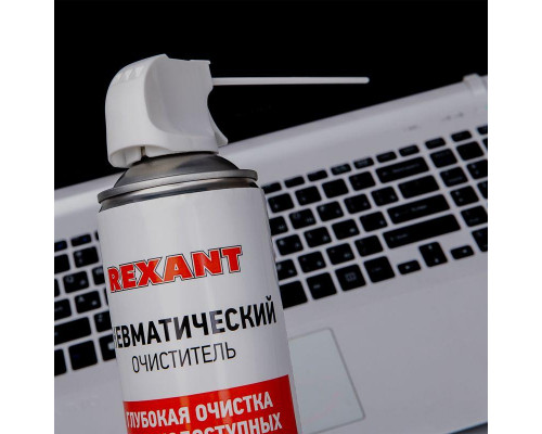 Воздух сжатый (пневматический очиститель) DUST OFF 720мл аэрозоль Rexant 85-0001-2