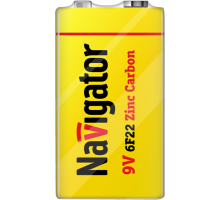 Элемент питания солевой 94 762 NBT-NS-6F22-SH1 (шринка 1шт) Navigator 94762