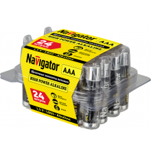 Элемент питания алкалиновый 94 787 NBT-NE-LR03-BOX24 (уп.24шт) Navigator 94787