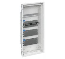 Шкаф мультимедийный с дверью с вентиляционными отверстиями и DIN-рейкой 2 ряда без розетки ABB 2CPX031454R9999