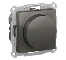 Механизм светорегулятора (диммера) AtlasDesign поворотно-нажимной 315Вт сталь SchE ATN000934