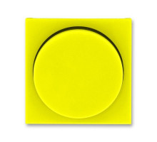 Накладка Levit для светорегулятора поворотного желт./дым. черн. ABB 2CHH940123A4064