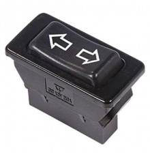 Выключатель клавишный (стеклоподъемника) 12В 20А (5с) (ON)-OFF-(ON) черн. (ASW-01) Rexant 36-4410