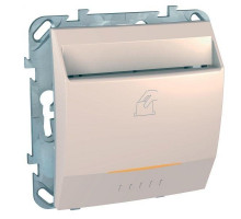 Механизм выключателя карточного СП Unica 10А IP20 беж. SchE MGU5.283.25ZD
