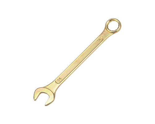 Ключ комбинированный 14мм желт. цинк Rexant 12-5809-2