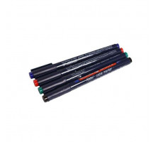 Набор маркеров E-8407 4S 0.3мм (для маркировки кабелей) черн./красн./зел./син. REXANT 09-3997
