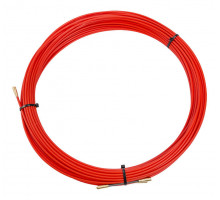 Протяжка кабельная (мини УЗК в бухте) 25м стеклопруток d3.5мм красн. Rexant 47-1025
