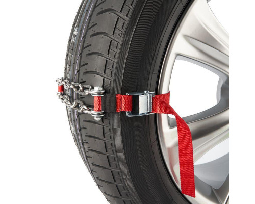 Комплект цепи (браслеты) противоскольжения для легковых авто (колеса 165-205мм) (уп.4шт) Rexant 07-7021-1