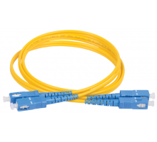 Патч-корд оптический коммутационный соединительный для одномодового кабеля (SM); 9/125 (OS2); SC/UPC-SC/UPC (Duplex) (дл.7м) ITK FPC09-SCU-SCU-C2L-7M