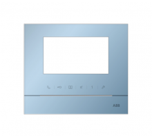 Рамка для абонентского устройства 43 голубой глянцевый ABB 2TMA070130L1011