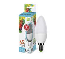 Лампа светодиодная LED-СВЕЧА-standard 5Вт СВЕЧА 4000К бел. E14 450лм 160-260В ASD 4690612002224