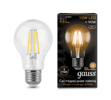 Лампа светодиодная Black Filament A60 E27 10Вт 2700К Gauss 102802110