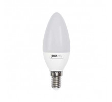 Лампа светодиодная PLED-SP C37 9Вт свеча 3000К тепл. бел. E14 820лм 230В JazzWay 2859457A