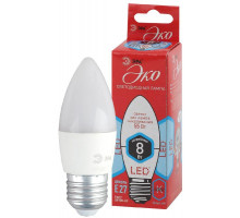 Лампа светодиодная ECO LED B35-8W-840-E27 ЭРА Б0030021