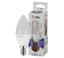 Лампа светодиодная B35-7W-860-E14 свеча 560лм ЭРА Б0031400