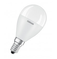 Лампа светодиодная LED STAR CLASSIC P 75 8W/830 8Вт шар 3000К тепл. бел. E14 806лм 220-240В матов. пласт. OSRAM 4058075210806