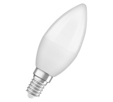 Лампа светодиодная LED Antibacterial B 5.5Вт (замена 50Вт) матовая 6500К холод. бел. E14 470лм угол пучка 220град. 220-240В бактерицид. покр. OSRAM 4058075561397