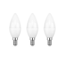 Лампа светодиодная 9.5Вт CN свеча 2700К E14 903лм (уп.3шт) Rexant 604-023-3