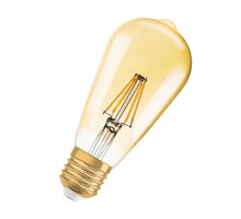 Лампа светодиодная филаментная Edition 1906 Edison 4W/824 FIL 4Вт 2400К тепл. бел. E27 220-240В OSRAM 4052899962095