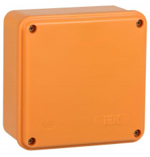 Коробка распаячная огнестойкая ПС 100х100х50 6P 4кв.мм IP44 гладкие стенки IEK UKF20-100-100-050-6-4-09