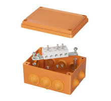 Коробка ответвительная FS 150х110х70мм 5р 450В 30А 16кв.мм с каб. вводами и клеммн. IP56 пластик. DKC FSB21516
