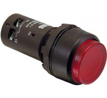Кнопка CP3-13R-01 без фикс. 1НЗ 220В AC/DC красн. с подсветкой с выступ. клавишей ABB 1SFA619102R1341