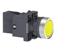 Кнопка LED 1НO 24В с подсветкой желт. SchE XA2EW35B1