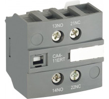 Блок контактный дополнительный CA4-11ERT для контакторов AF..RT и NF..RT ABB 1SBN010155R1011