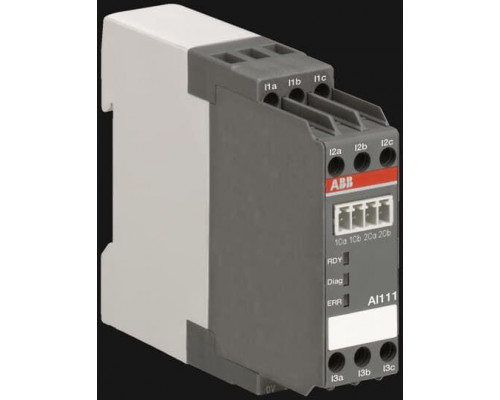 Модуль аналоговых/температурных входов Al111 для UMC100.3. 3 канала ABB 1SAJ613000R0101