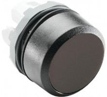 Кнопка MP1-10B без фикс. без подсветки (только корпус) черн. ABB 1SFA611100R1006