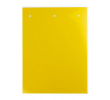 Табличка полужесткая установка в держатель для маркировки мод. оборудования ПВХ-0.5 желт. DKC TAS1715Y