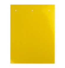 Табличка полужесткая установка в держатель ПВХ-0.5 желт. DKC TAS6715Y