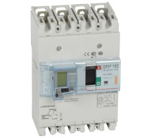 Выключатель автоматический дифференциального тока 4п 100А 25кА DPX3 160 термомагнитн. расцеп. Leg 420075