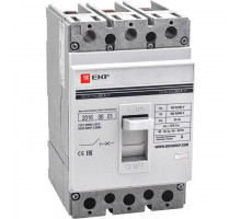 Выключатель автоматический 3п 250/250А 35кА ВА-99 PROxima без коннекторов EKF mccb99-250-250-n