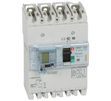 Выключатель автоматический дифференциального тока 4п 160А 25кА DPX3 160 термомагнитн. расцеп. Leg 420077