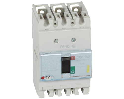 Выключатель автоматический 3п 40А 16кА DPX3 160 термомагнитн. расцеп. Leg 420002