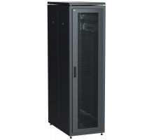 Шкаф сетевой 19дюйм  LINEA N 38U 600х1000мм перфорированная передняя дверь черн. ITK LN05-38U61-P