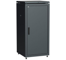 Шкаф сетевой 19дюйм LINEA N 24U 600х800мм металлическая передняя дверь черн. ITK LN05-24U68-M