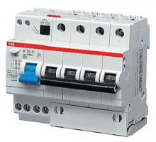 Выключатель автоматический дифференциального тока 4п C 32А 30мА тип A 6кА DS204 6мод. ABB 2CSR254101R1324
