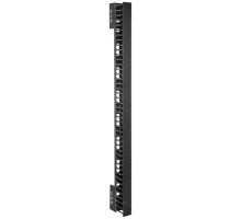 Кабель-органайзер вертикальный 42U 800 черн. by ZPAS ITK ZP-CC05-42U-V-0800