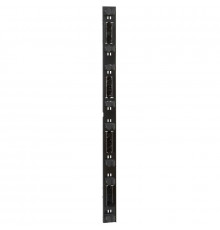 Комплект панелей со щетками для пропуска кабелей для шкафов 42U 800мм верт. (комплект 2 шт) Leg 046480