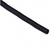 Труба гофрированная ПНД d16мм тяжелая с протяжкой черн. (уп.100м) Ruvinil 21611