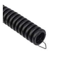Труба гофрированная ПНД d16мм с протяжкой черн. (уп.25м) Rexant 28-0016-25