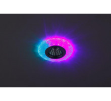 Светильник DK LD6 BL/WH декор cо светодиодной подсветкой голубой ЭРА Б0019210