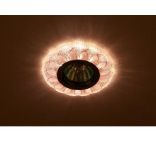 Светильник DK LD5 PK/WH MR16 точечный; декор со светодиодной подсветкой роз. ЭРА Б0028089