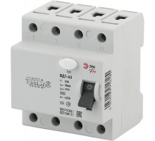 Выключатель дифференциального тока (УЗО) 3P+N 63А 30мА ВД1-63 Pro NO-902-37 ЭРА Б0031882