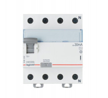Выключатель дифференциального тока (УЗО) 4п 63А 300мА тип AC TX3 Leg 403044