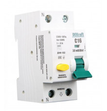 Выключатель автоматический дифференциального тока АВДТ 1Р+N 6А 30мА тип AC С ДИФ-103 6кА SchE 16202DEK