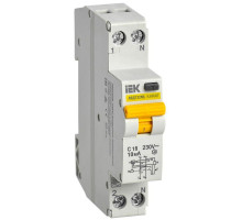 Выключатель автоматический дифференциального тока С 16А 10мА АВДТ32МL KARAT IEK MVD12-1-016-C-010