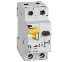 Выключатель автоматический дифференциального тока В 6А 30мА АВДТ32EM IEK MVD14-1-006-B-030